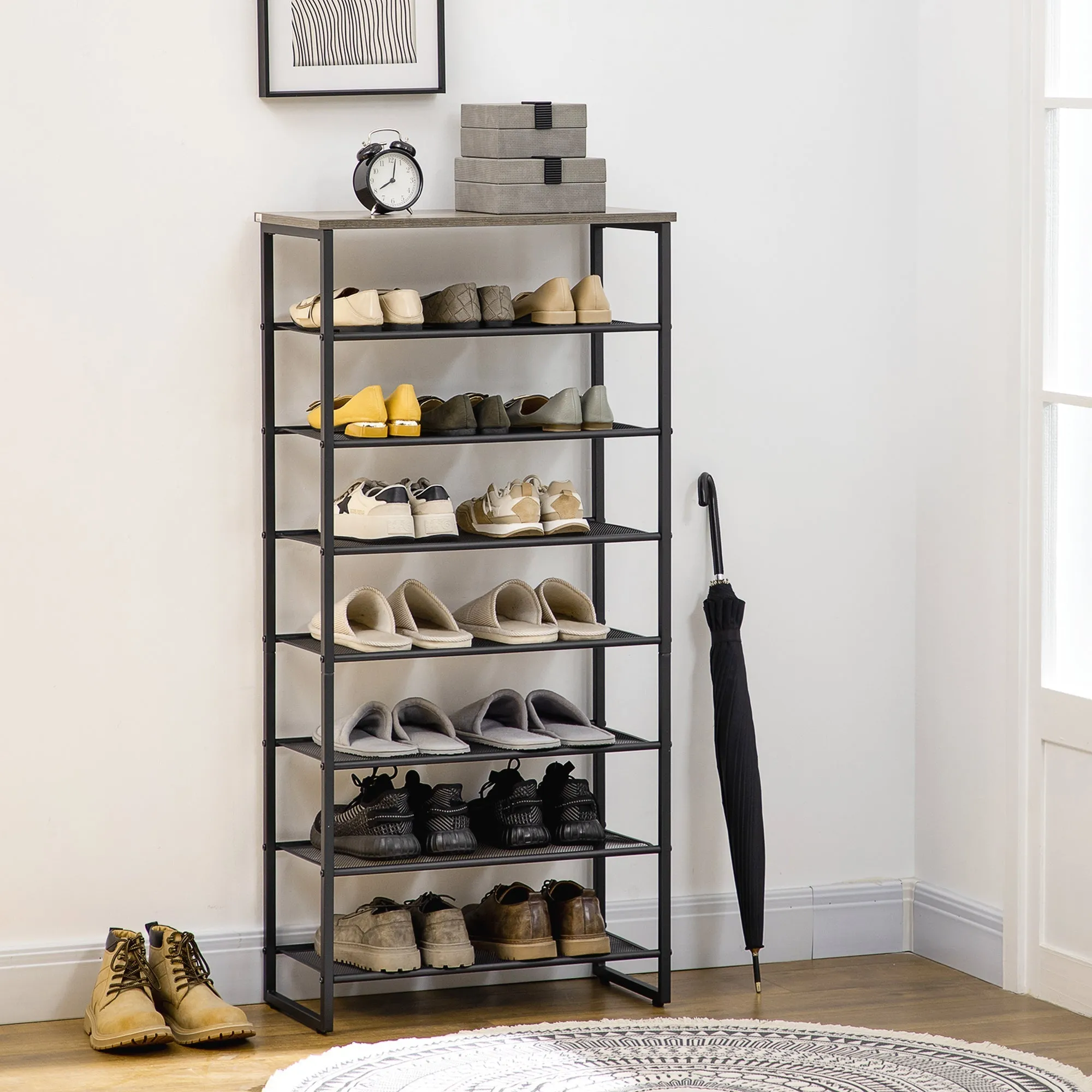 8-Tier Shoe Rack
