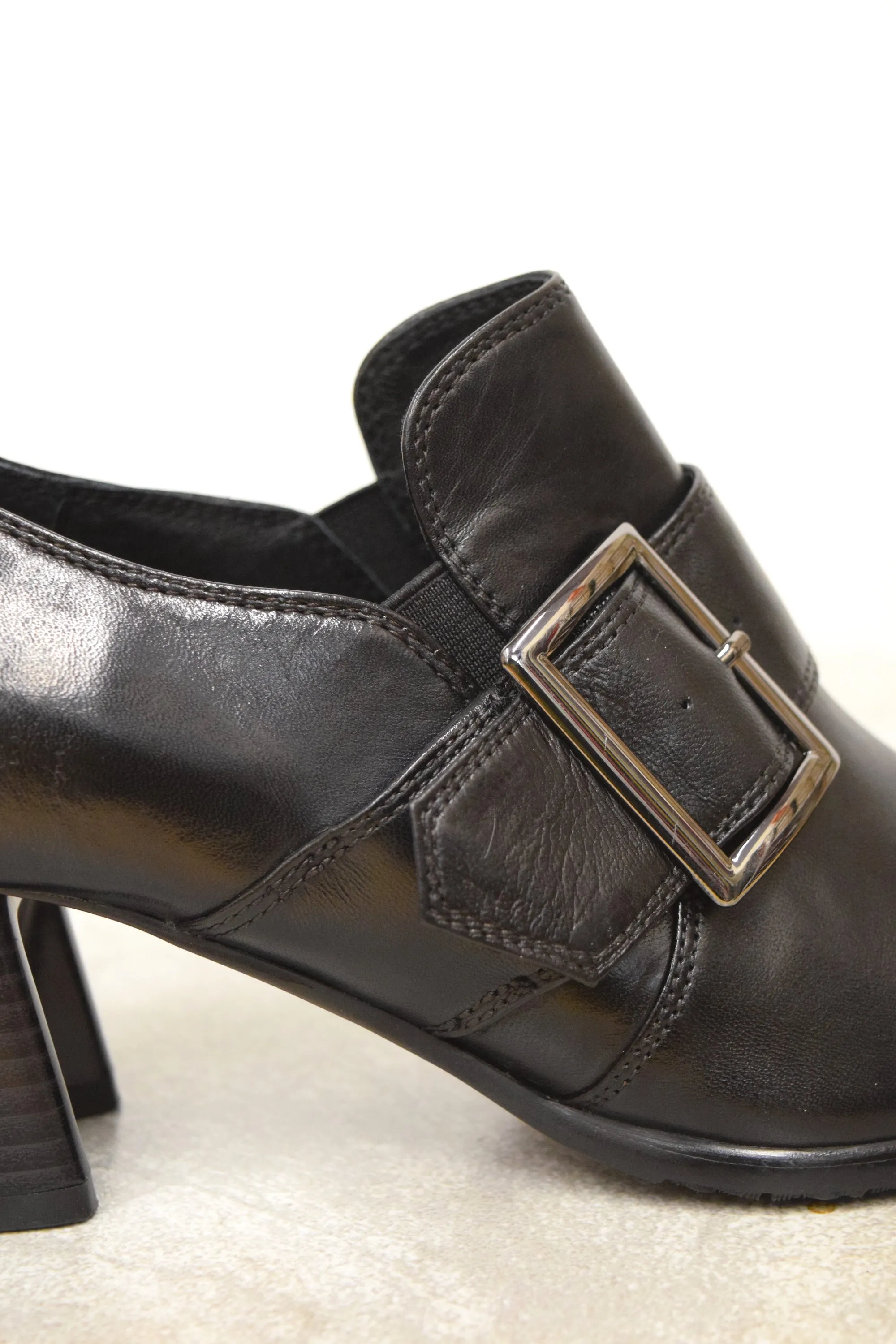Black Leather Shoe