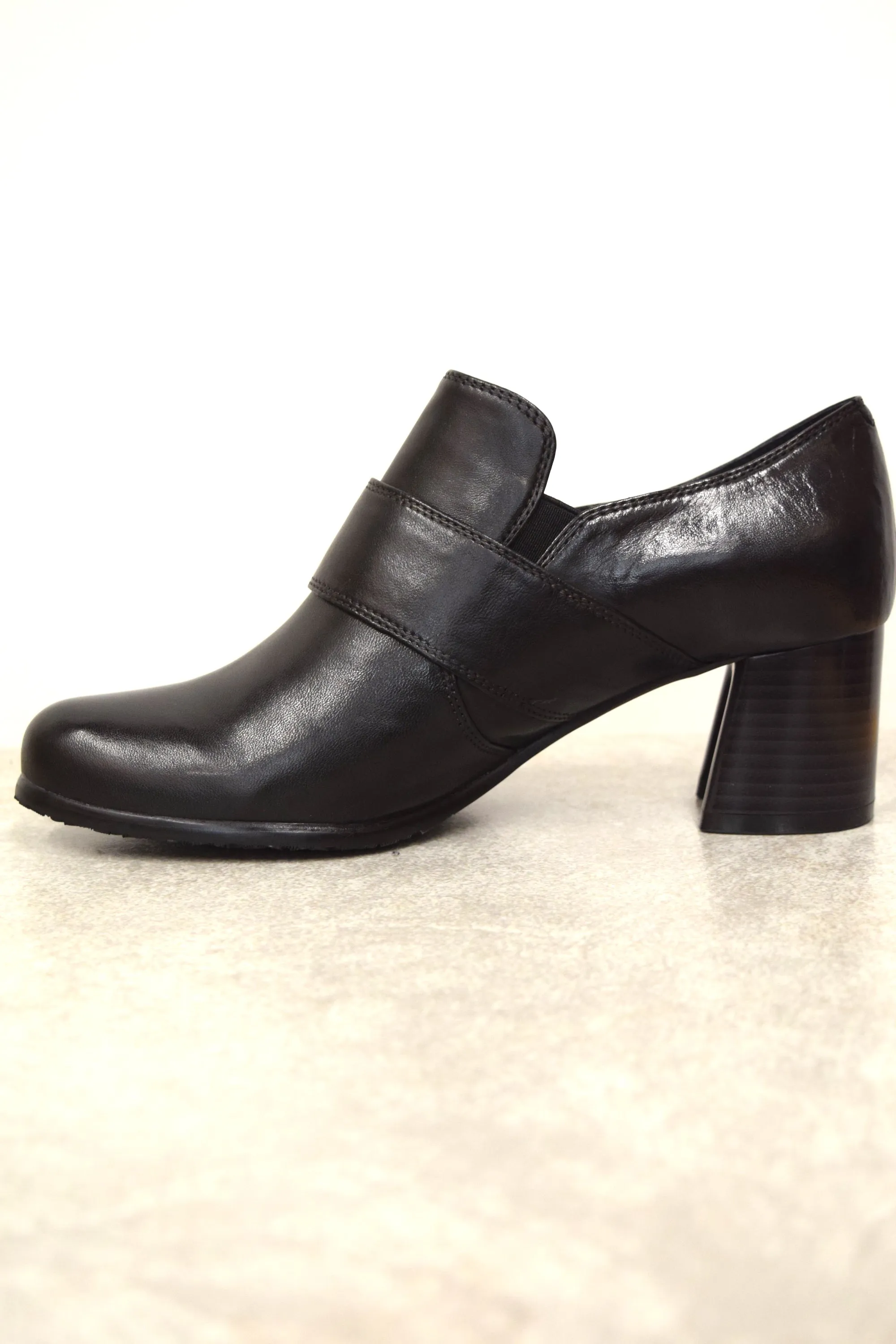 Black Leather Shoe