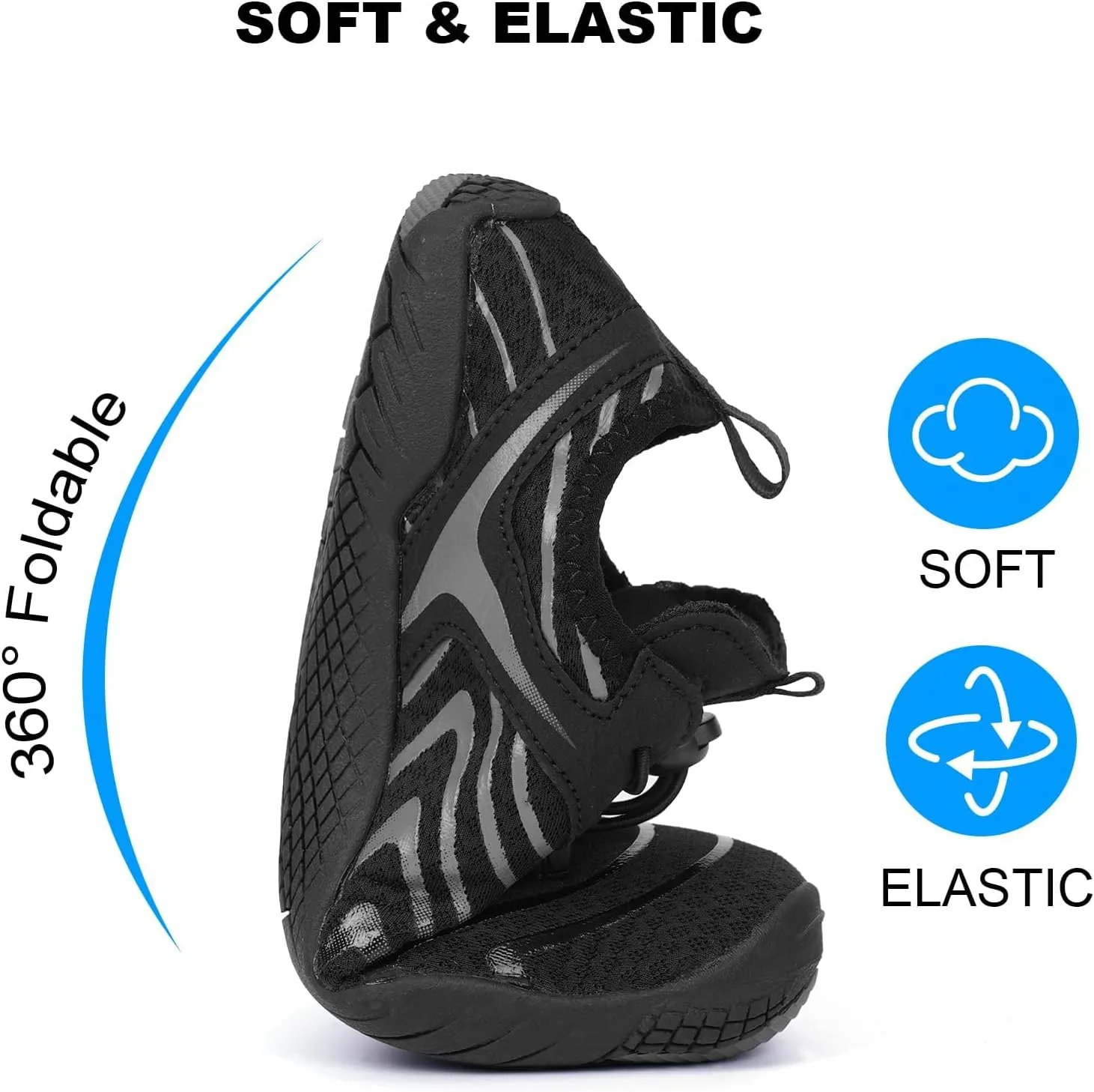 Breathable Barefoot Shoes for Women Men, Pro Barefoot Shoes with Wide Toe Box Healthy & Non-Slip Barefoot Shoes Unisex, Grounded Footwear Barefoot Walking Shoes, Athletic Outdoor Hiking Footwear