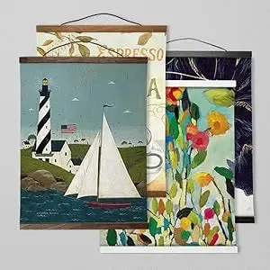 CANVAS ON DEMAND Dream Forest I Canvas Wall Art Print by James Wiens, Abstract, Contemporary, Home Decor, Design, Autumn Artwork, 18" x12in