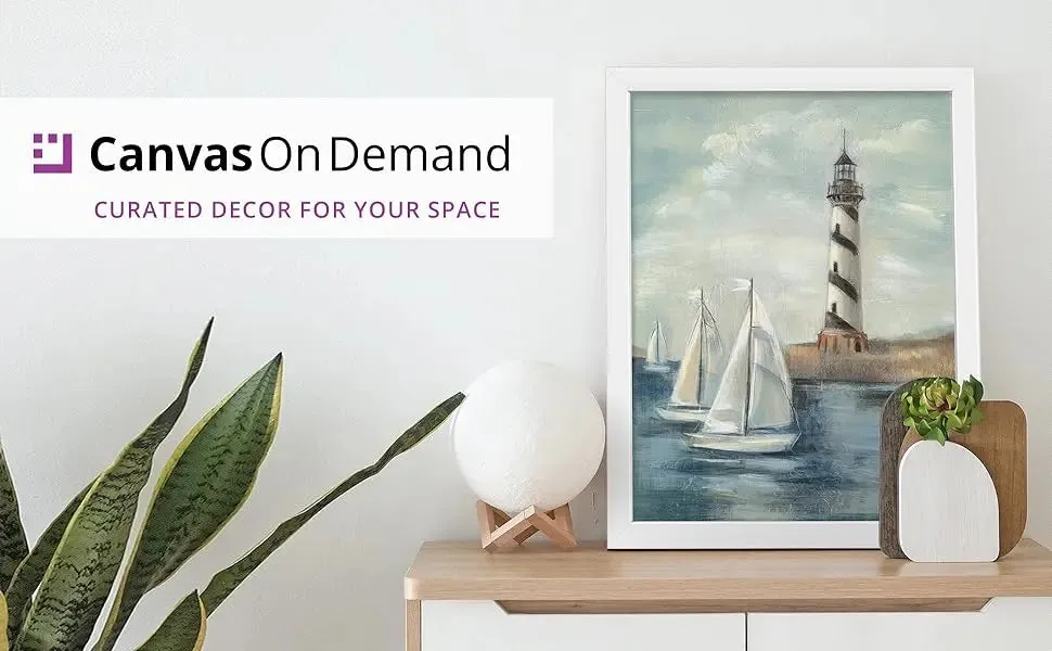 CANVAS ON DEMAND Dream Forest I Canvas Wall Art Print by James Wiens, Abstract, Contemporary, Home Decor, Design, Autumn Artwork, 18" x12in