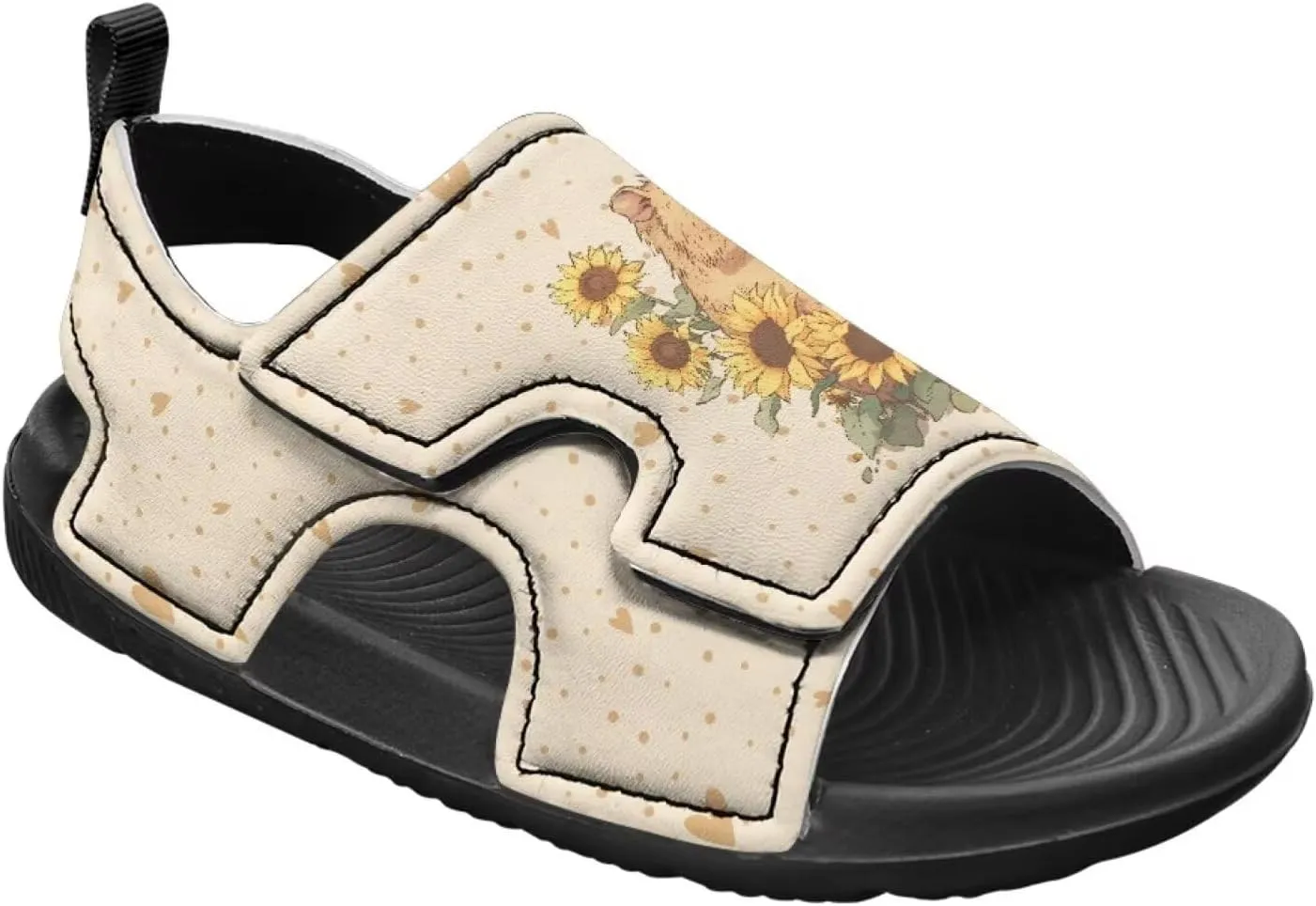 Capybara Sport Sandals for Kids Fashion Cute Summer Water Shoes Quick Dry Open Toe Hiking Walking Sandals for Boys Girls