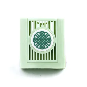 Celtic Knot Plugables® ScentSlide® Plugin Night Light Diffuser with 1 Fragrance Wafer - Sea Glass