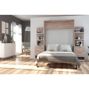 Cielo Full Murphy Wall Bed with Storage (98W) - Available in 2 Colours
