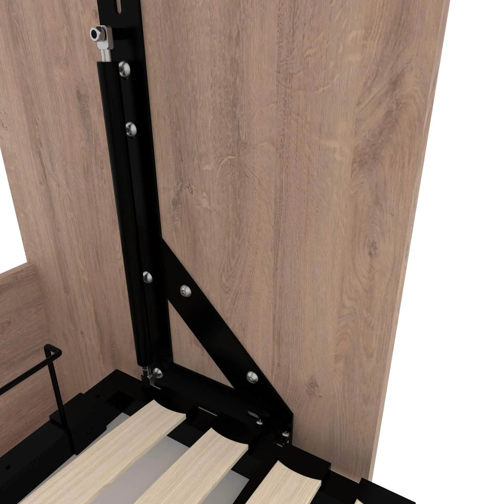 Cielo Full Murphy Wall Bed with Storage (98W) - Available in 2 Colours