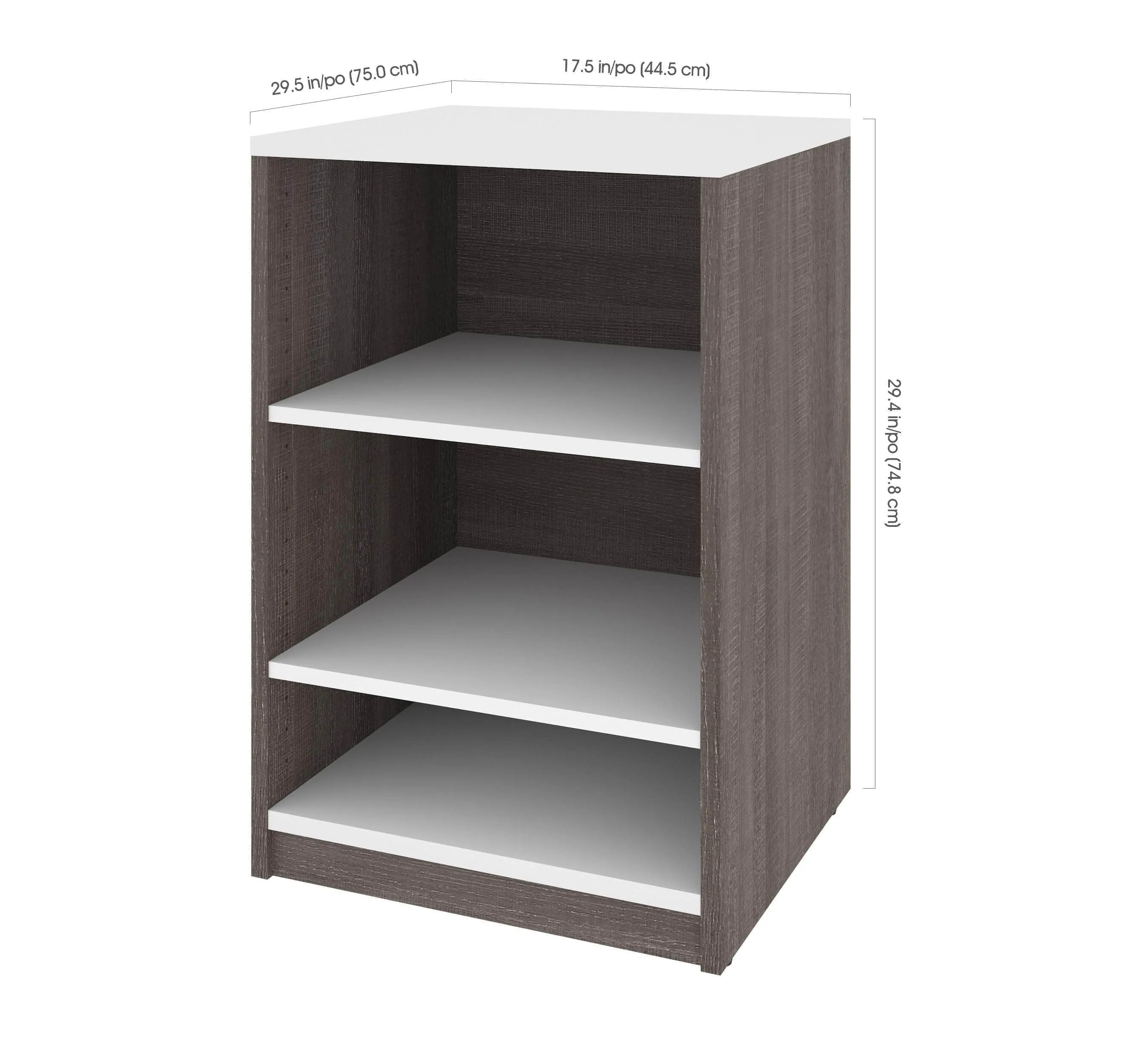 Cielo Queen Murphy Wall Bed with Storage Cabinet (85W) - Available in 2 Colours