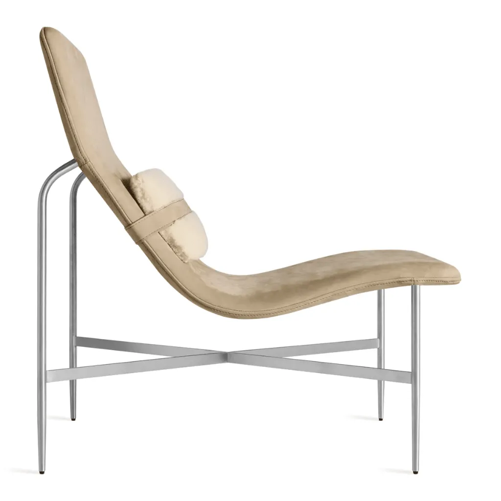 Deep Thoughts Leather Lounge Chair