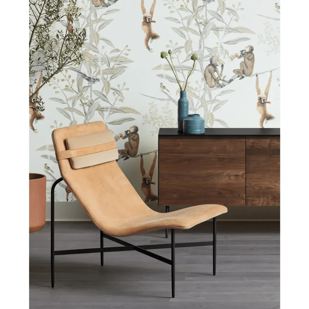 Deep Thoughts Leather Lounge Chair