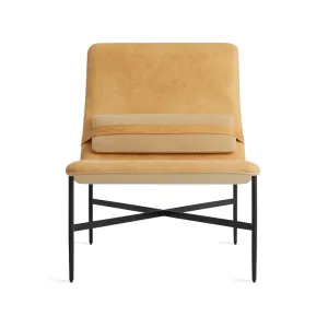 Deep Thoughts Leather Lounge Chair