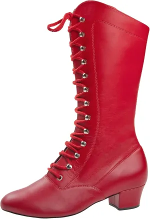 Diamant Men's Ballroom Dance Shoes, red, 7
