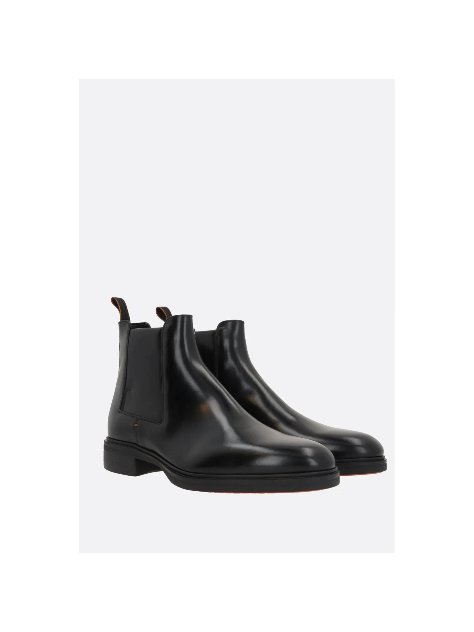 Easy Chelsea Polished Leather Boots