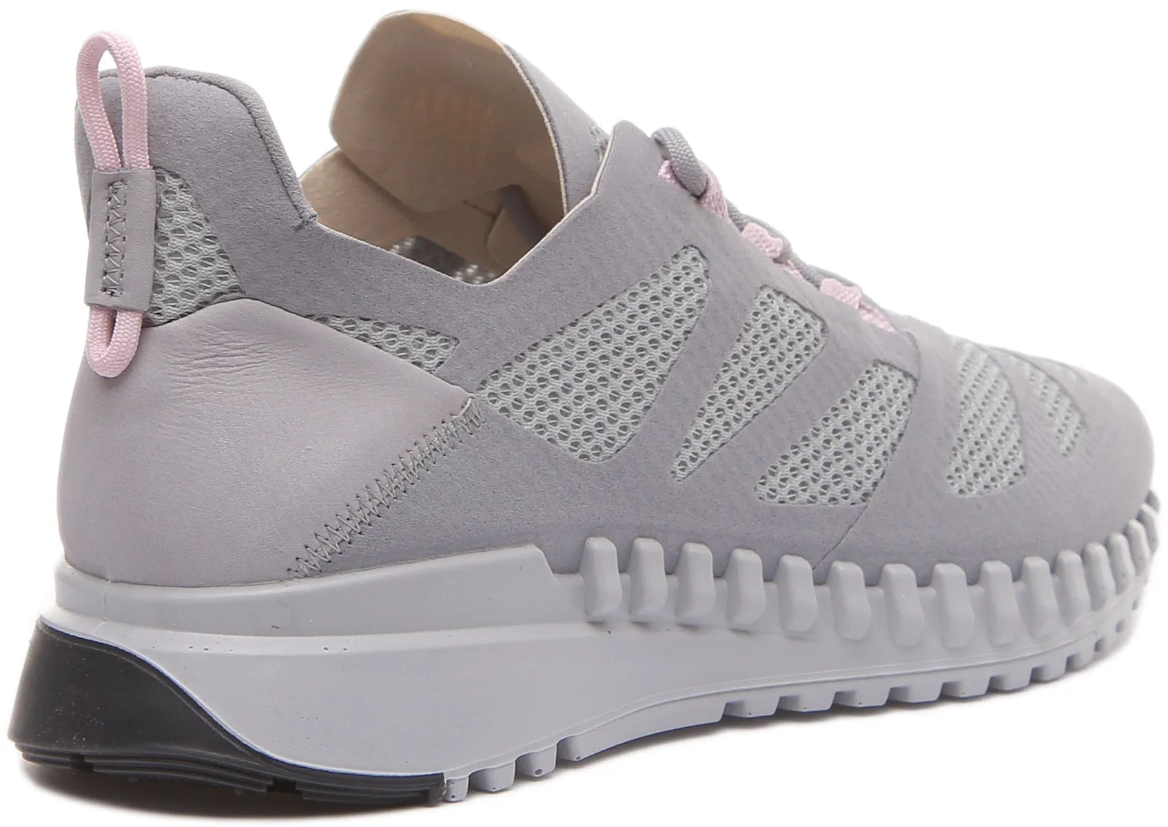 Ecco Zipflex In Grey For Women