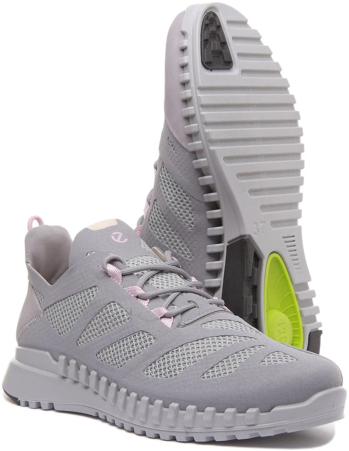Ecco Zipflex In Grey For Women
