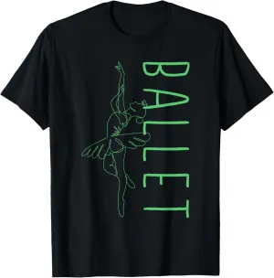 Funny Ballet Dance Danseuse Ballerina En Pointe Shoe Lovers T-Shirt
