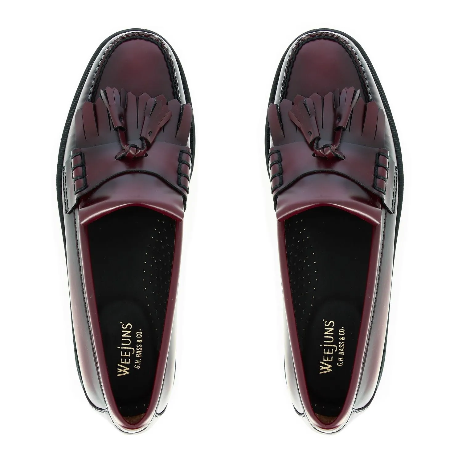G.H Bass Heritage Layton II Moc Kiltie Loafer: WINE