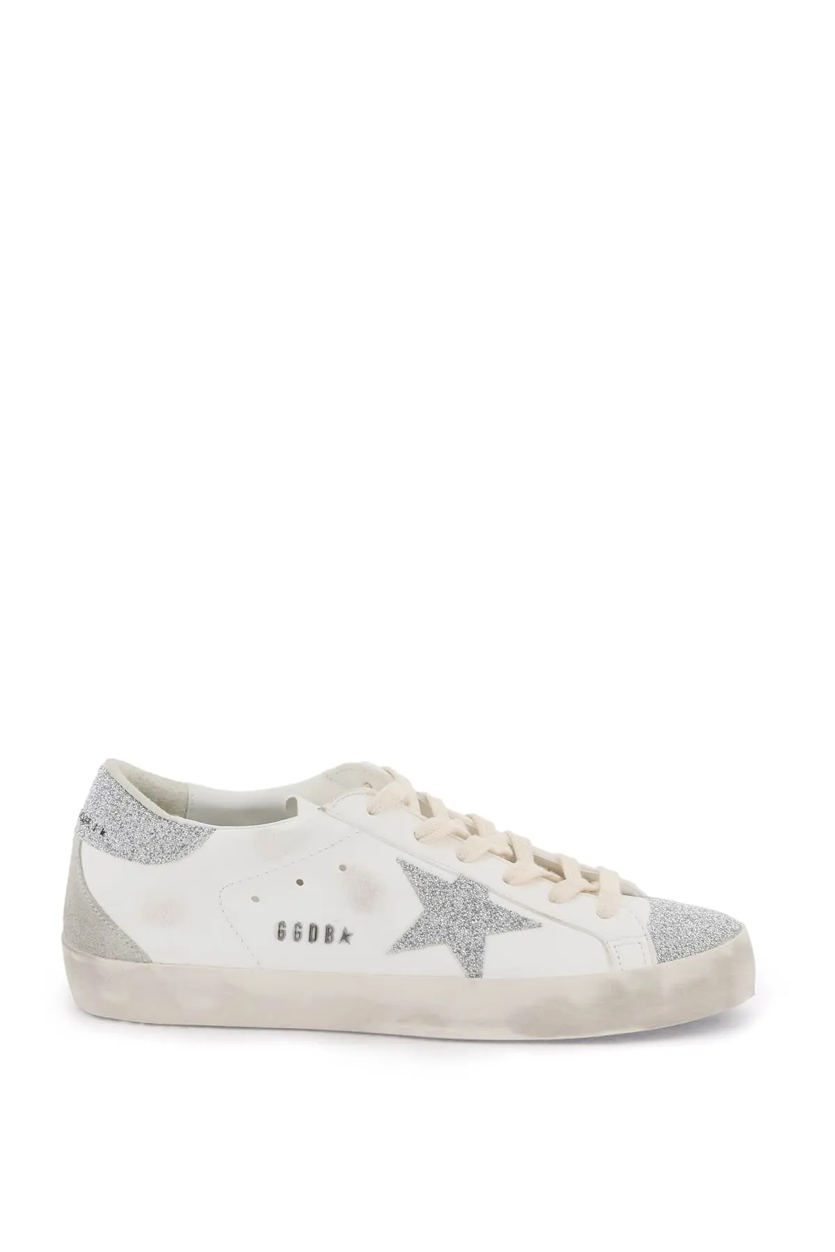 Golden goose 'super-star' sneakers with glitter