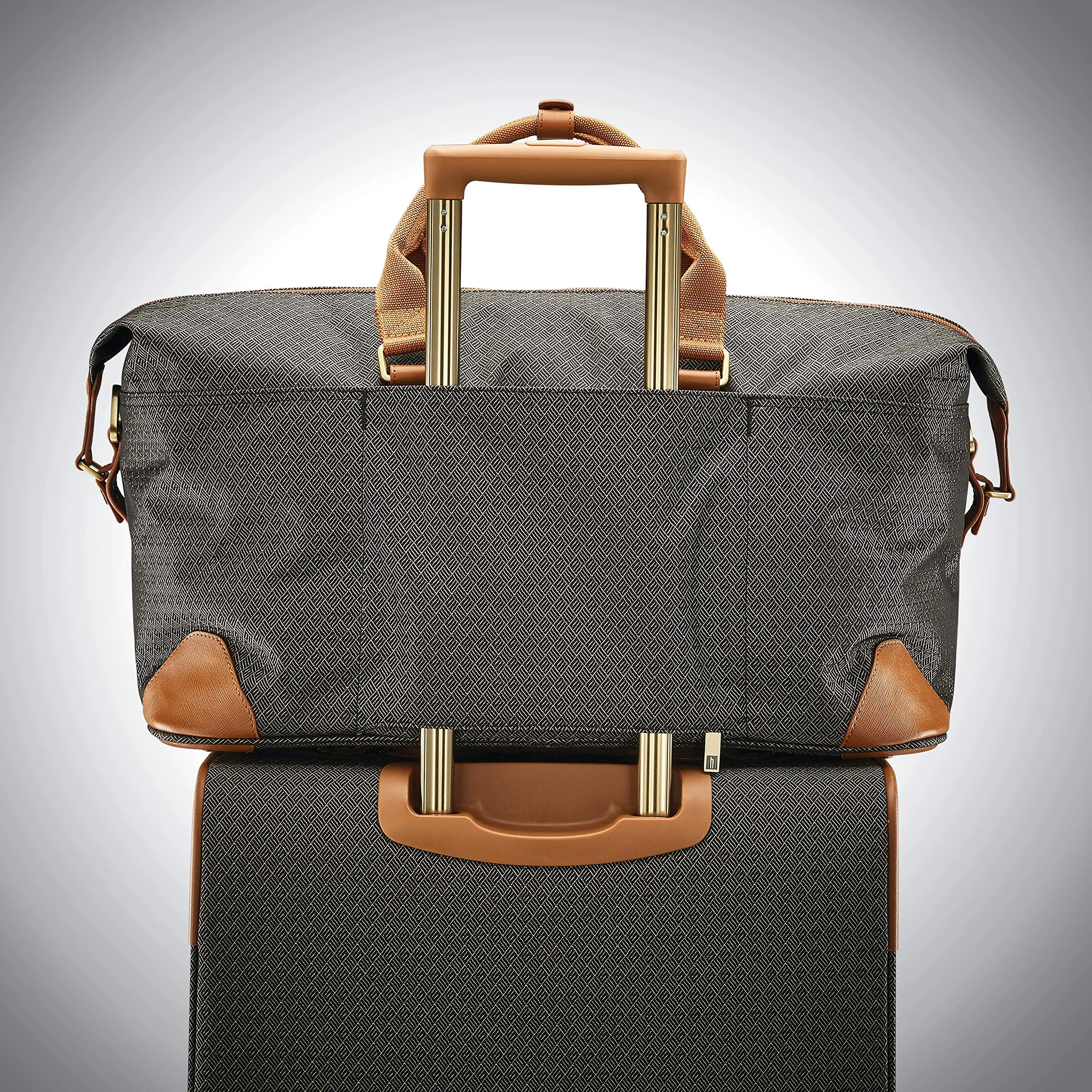 Hartmann Luxe, Walnut Brown Jacquard