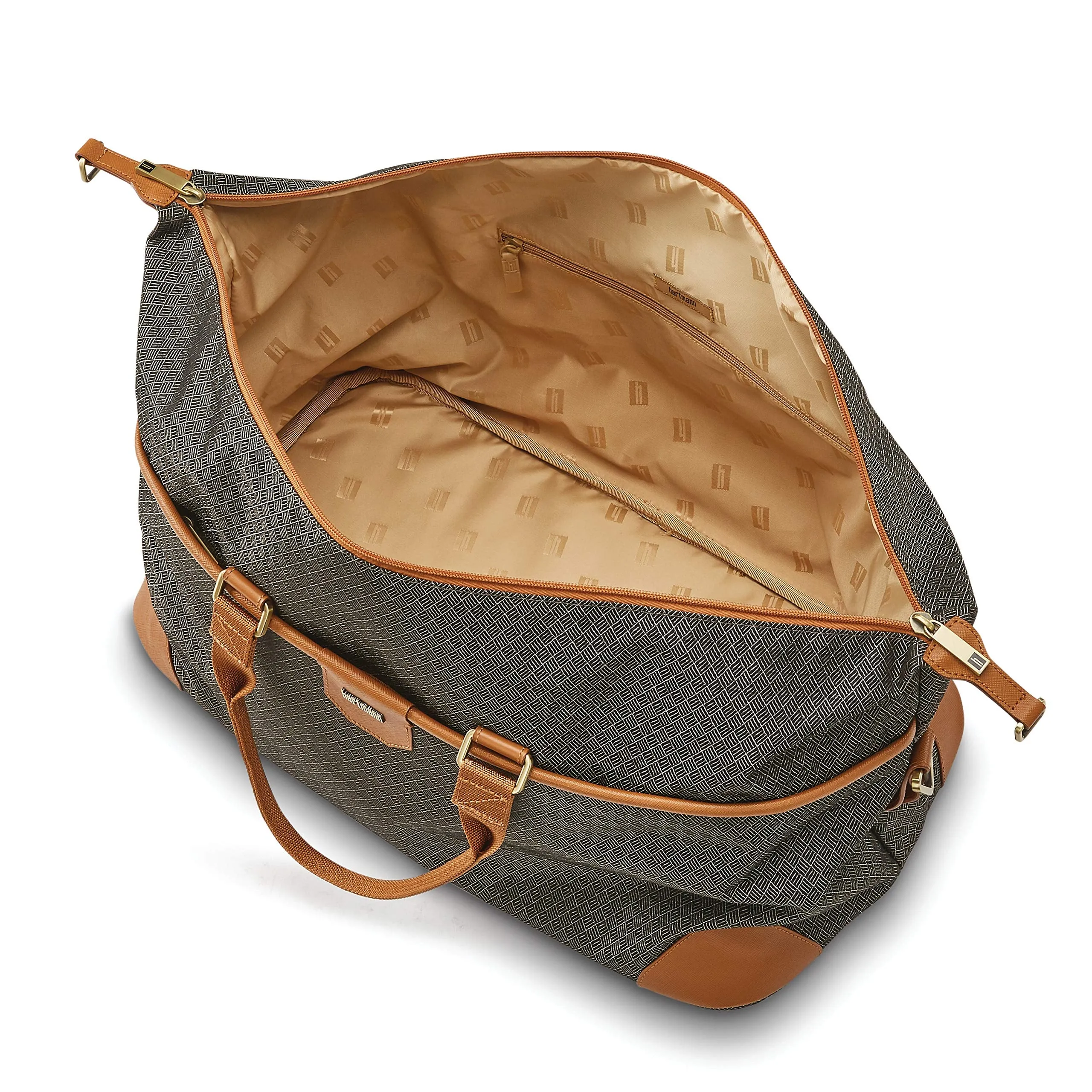 Hartmann Luxe, Walnut Brown Jacquard