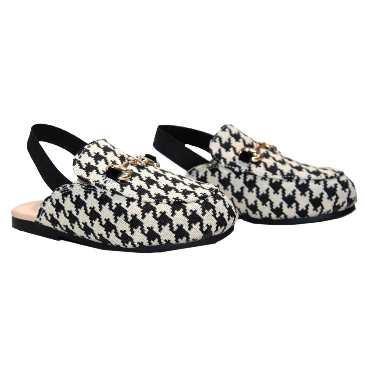 HOUNDSTOOTH SLINGBACK SHOES