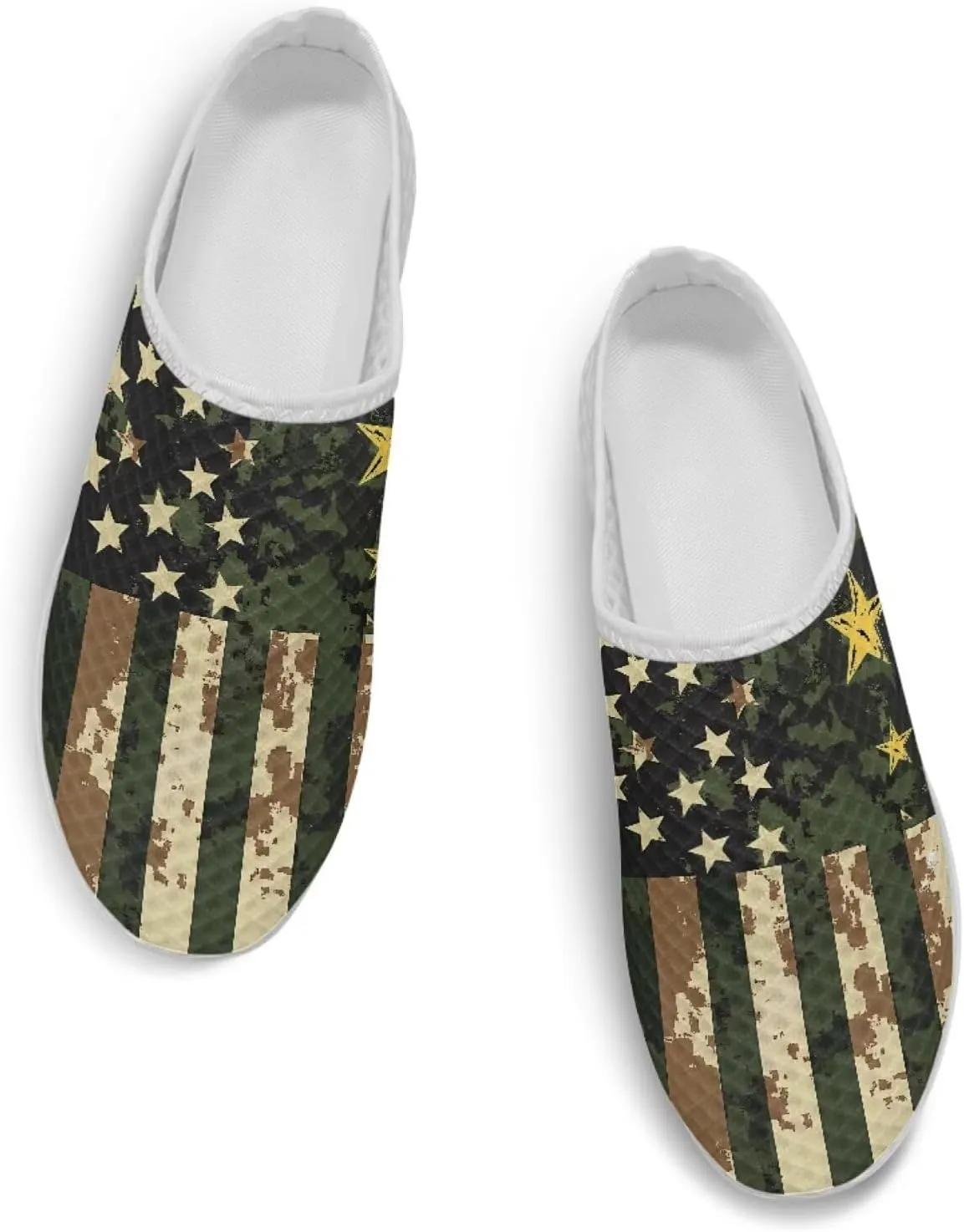 Jeiento Women Lightweight Slip On Mules Shoes Comfortable Anti Slip Loafers Open Back Breathable Slippers