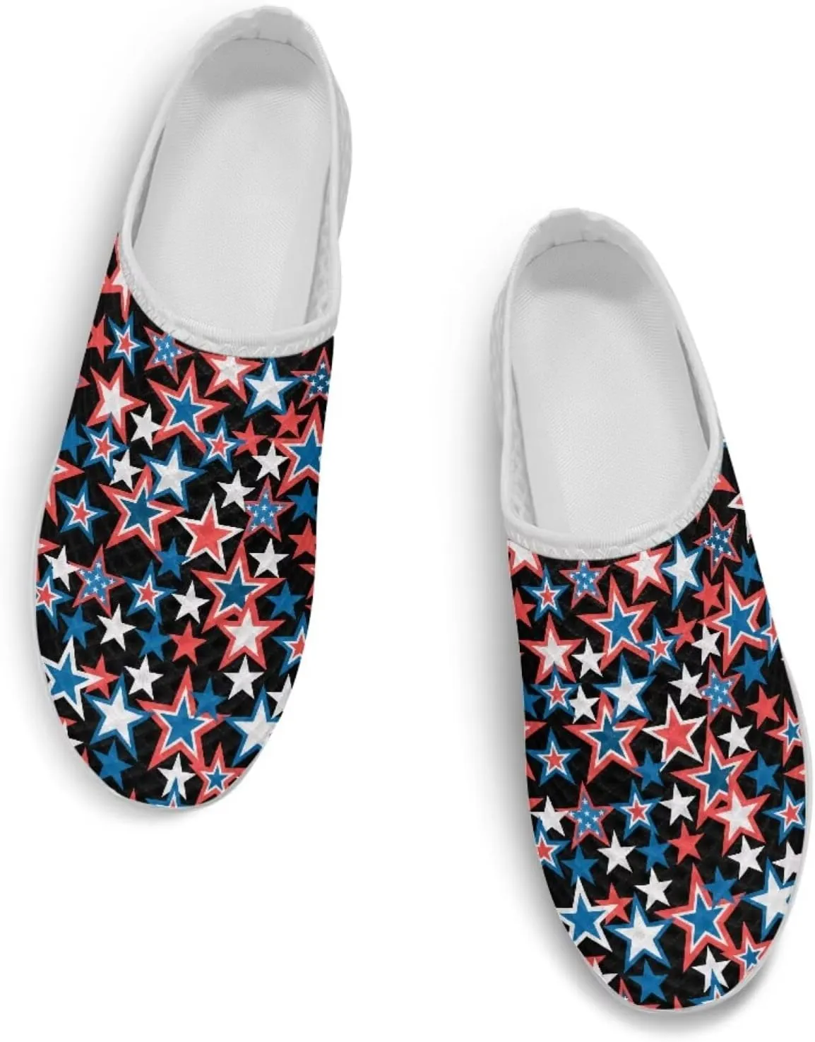 Jeiento Women Lightweight Slip On Mules Shoes Comfortable Anti Slip Loafers Open Back Breathable Slippers