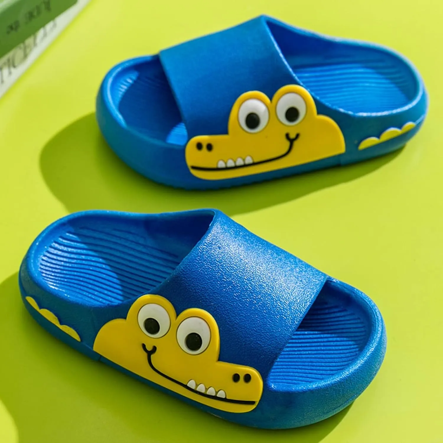 Kids Toddler Boys Girls Cloud Slide Dinosaur Shower Slippers Summer Soft Sole Non Slip Quick Dry Beach Pool Shoes