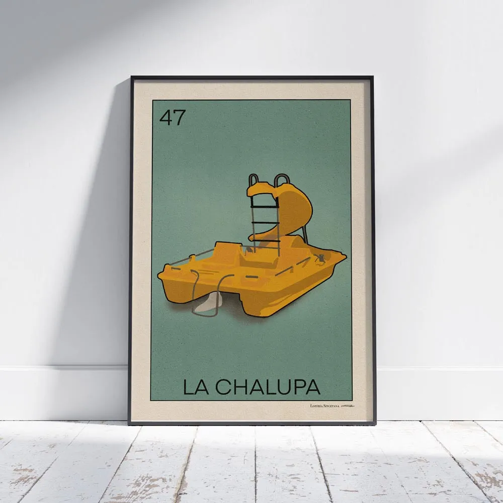 La Chalupa Poster Loteria