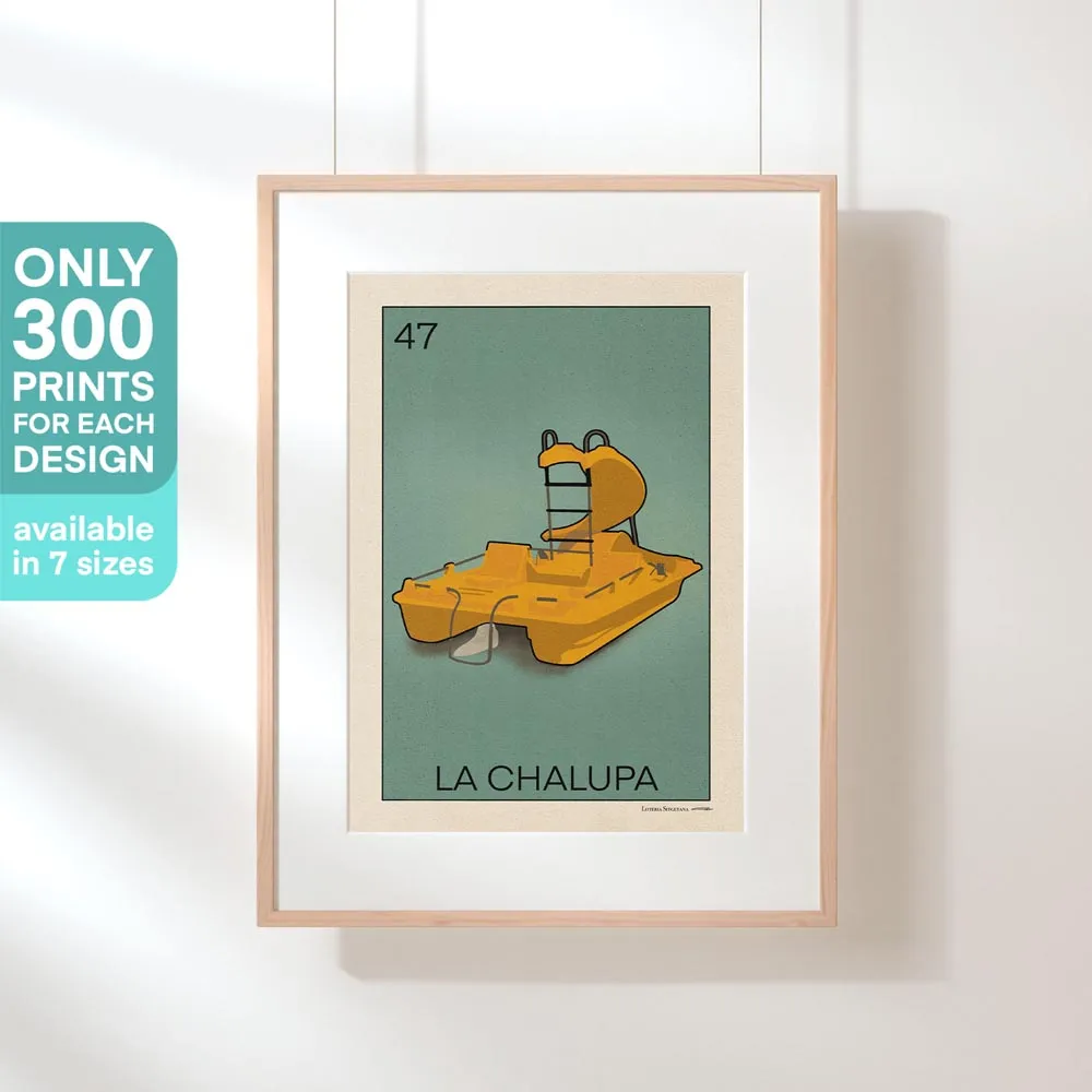 La Chalupa Poster Loteria