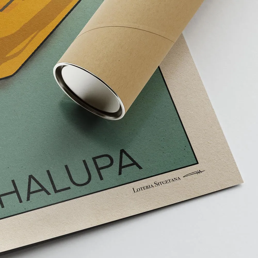 La Chalupa Poster Loteria