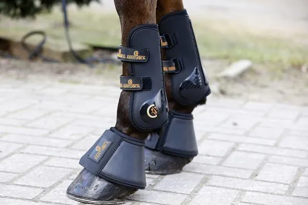 Leather Overreach Boots