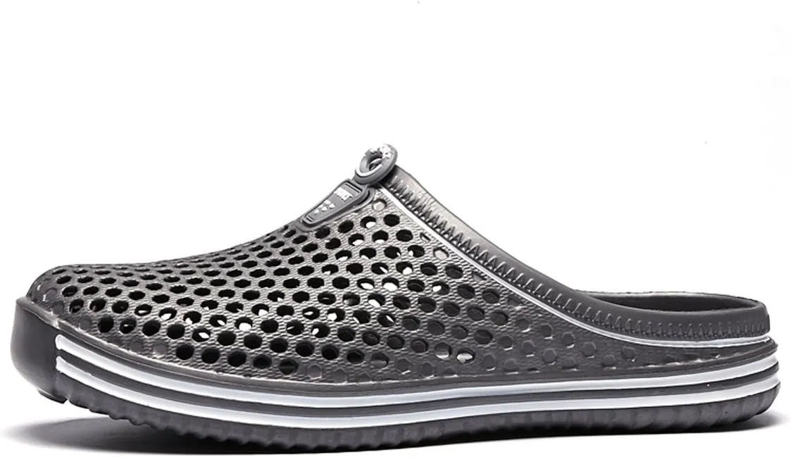 LIBINXIF Women Garden Clog Shoes,Men Breathable Slippers Beach Sandals Shower Water Walking Anti-Slip Shoes