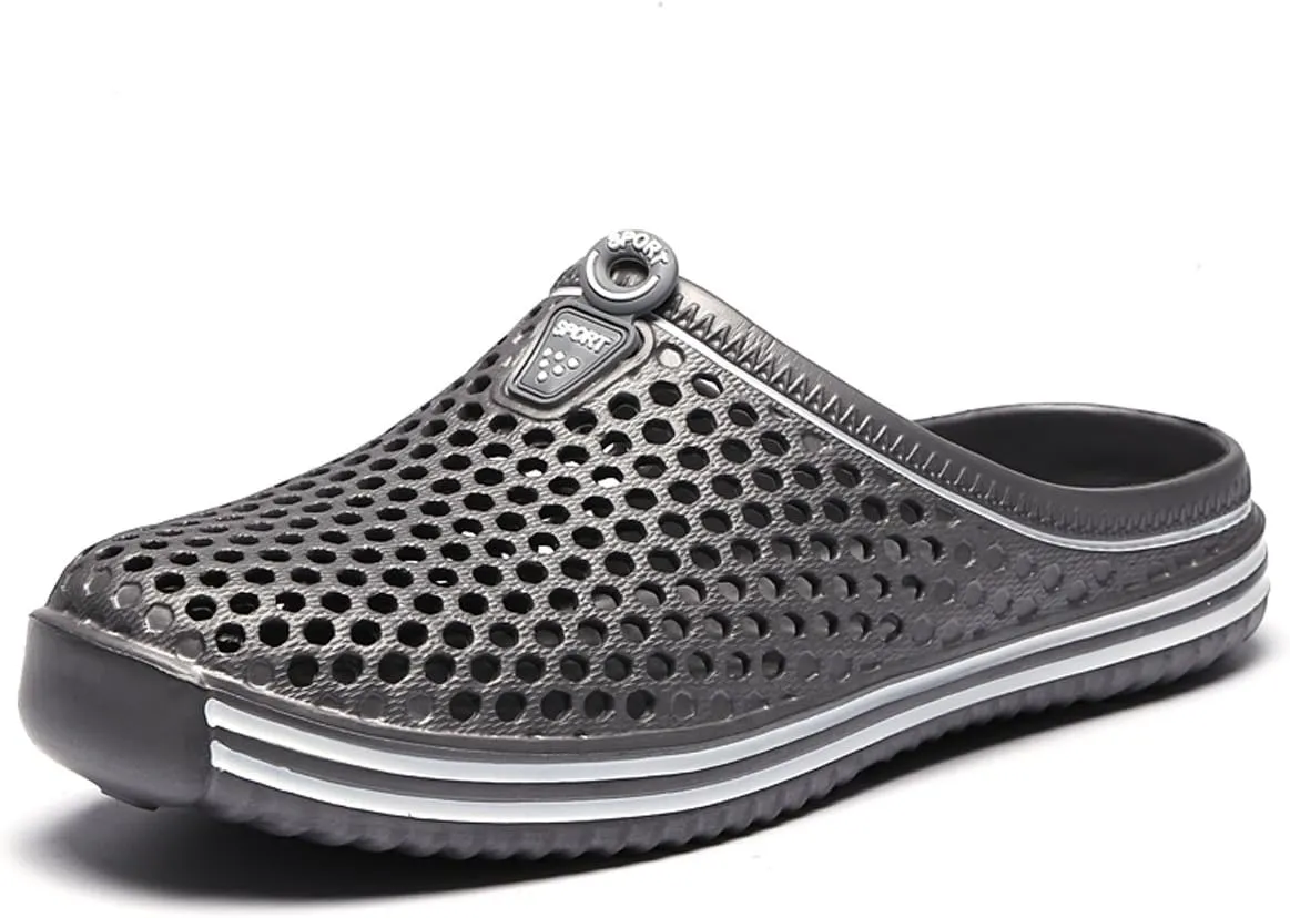 LIBINXIF Women Garden Clog Shoes,Men Breathable Slippers Beach Sandals Shower Water Walking Anti-Slip Shoes