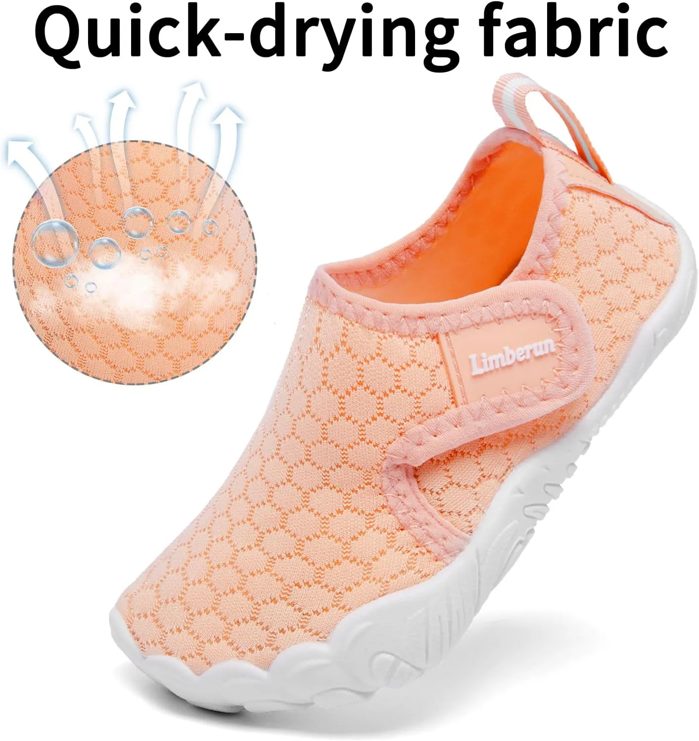 Limberun Toddler Water Shoes for Girls & Boys - Swimming & Beach Shoes