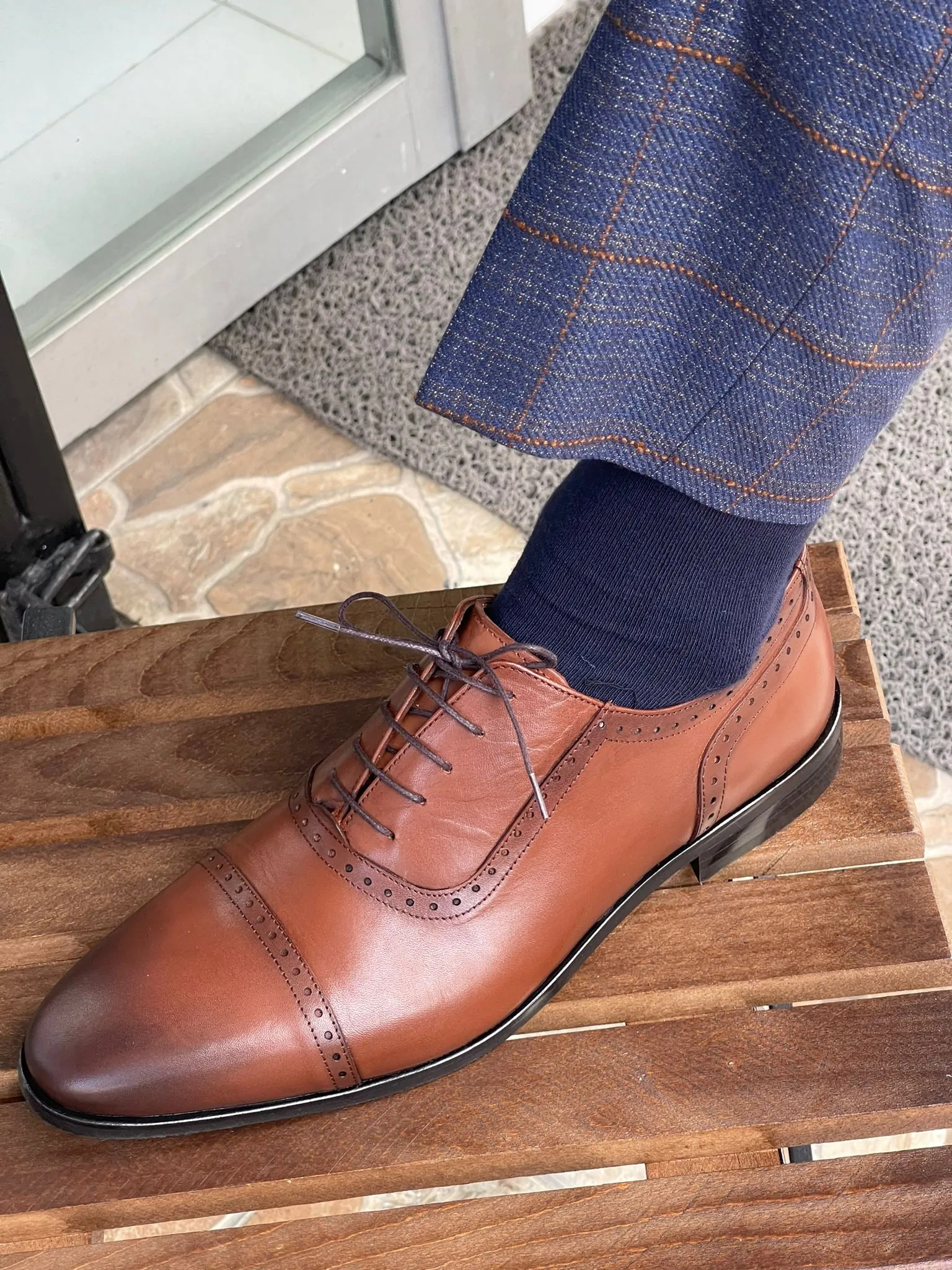 Lincoln Tan Classic Shoes