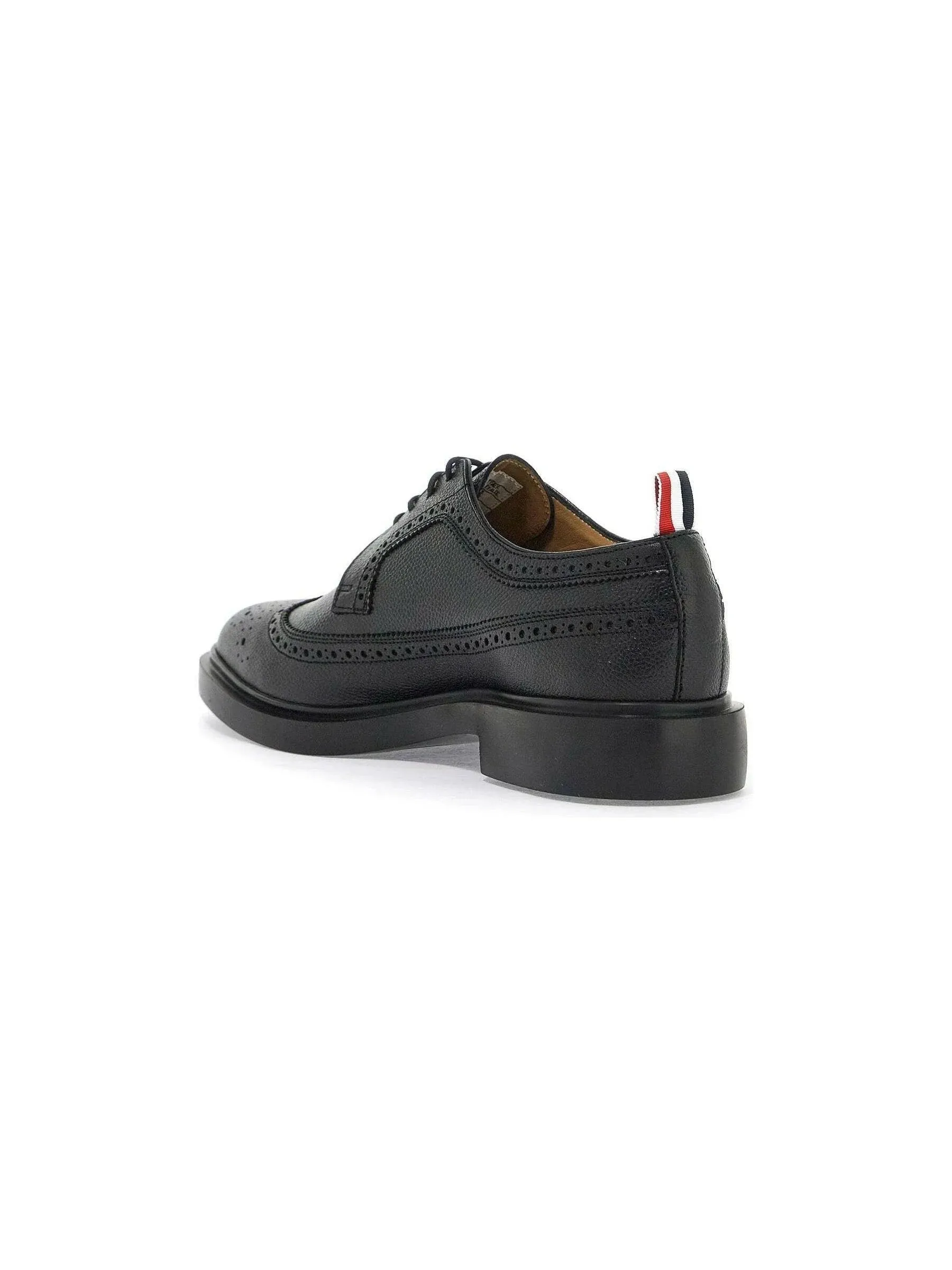 Longwing Brogue Leather Dress Shoe