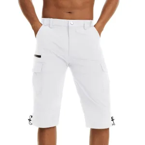 Men’s Thin Loose Summer Cropped Trousers
