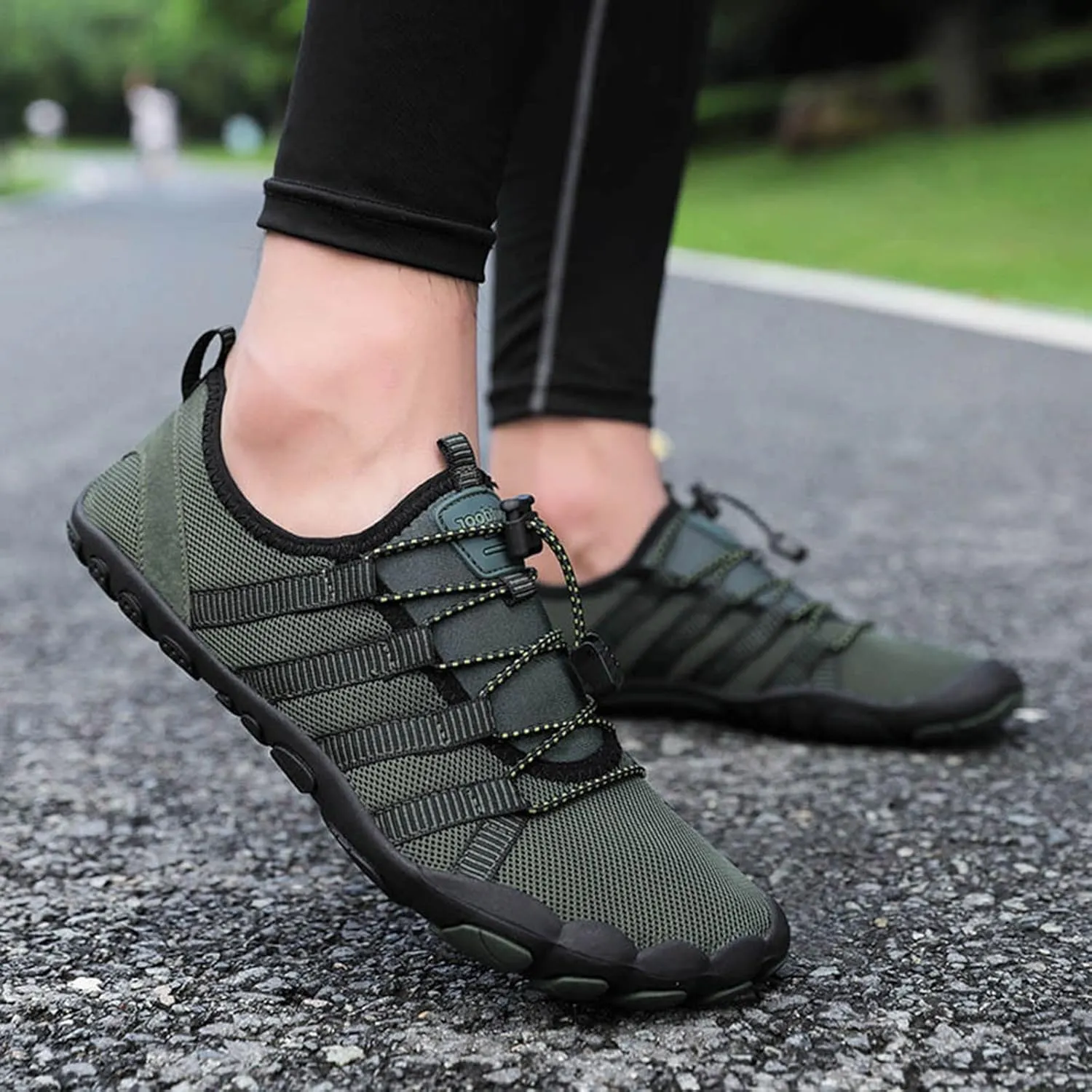 Mens Wading Shoes Outdoor Swim Sports Shoes Flat Breathable Quick-Dry Kayaking Shoe Grounded Hiking Footwear