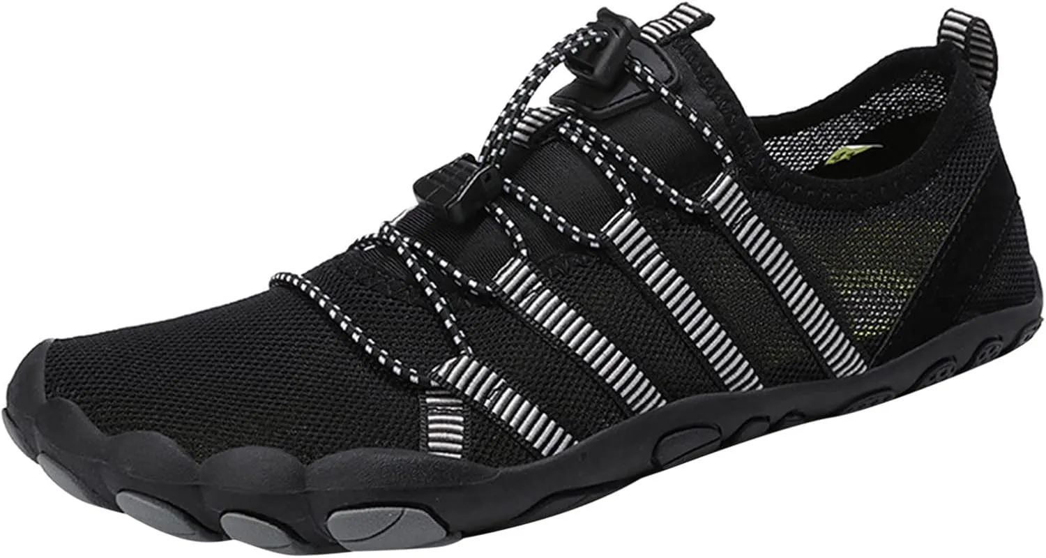 Mens Wading Shoes Outdoor Swim Sports Shoes Flat Breathable Quick-Dry Kayaking Shoe Grounded Hiking Footwear