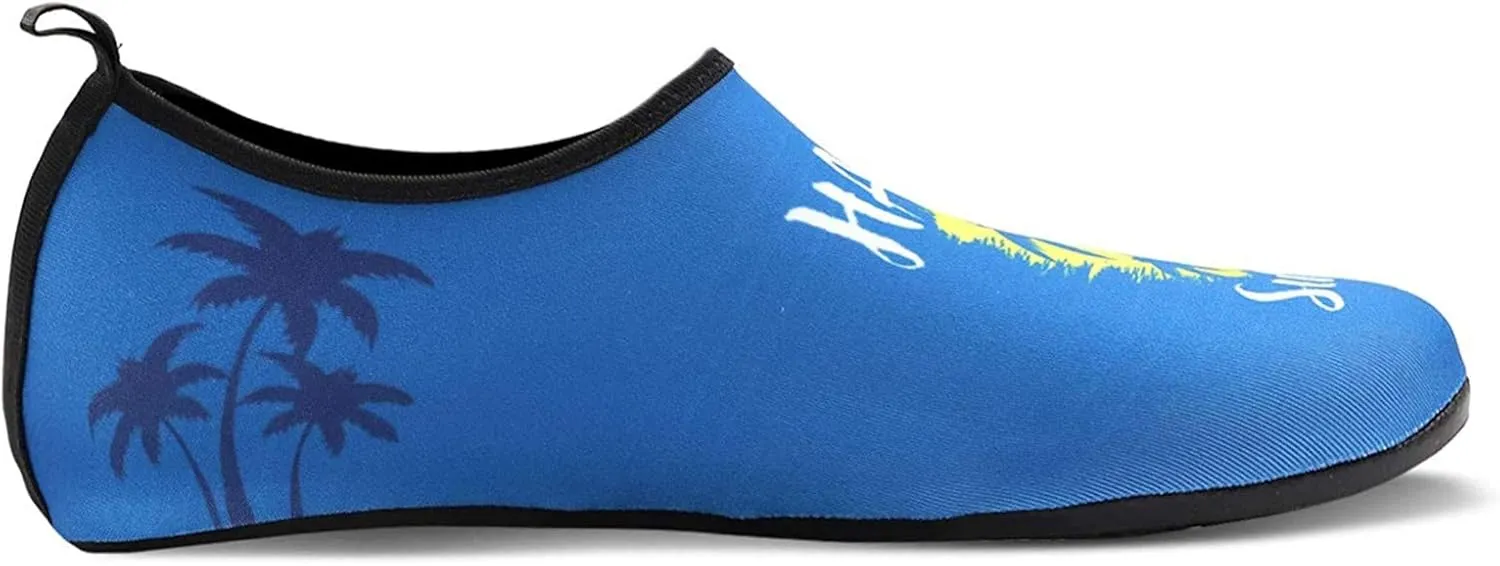 Mens Water Shoes Size 9 Wide Arch Support Quick Dry Aqua Sock Water Hiking Shoes for Women Non Slip Wide Water Shoes Hiking Sandals for Men Non Slip Shoes for Beach Swim Pool River Boating Surf