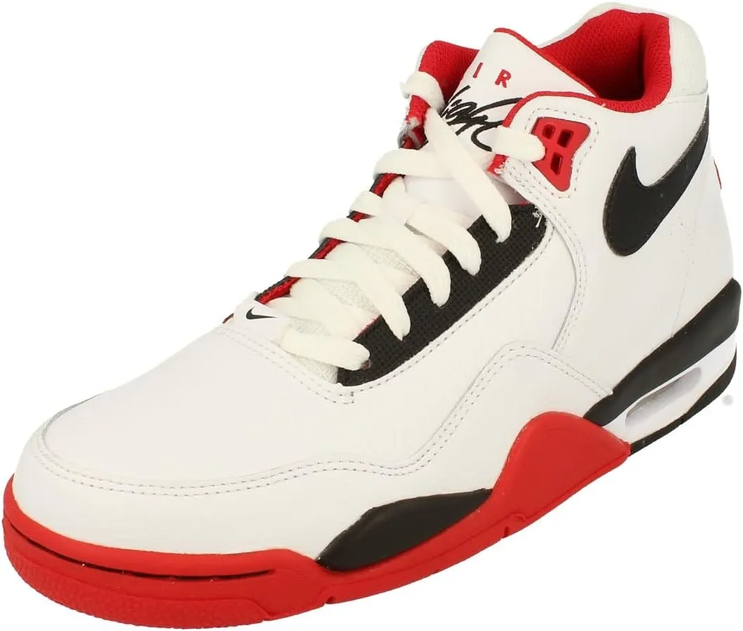 Nike Flight Legacy Mens Trainers BQ4212 Sneakers Shoes (UK 7.5 US 8.5 EU 42, White Black University red 100)