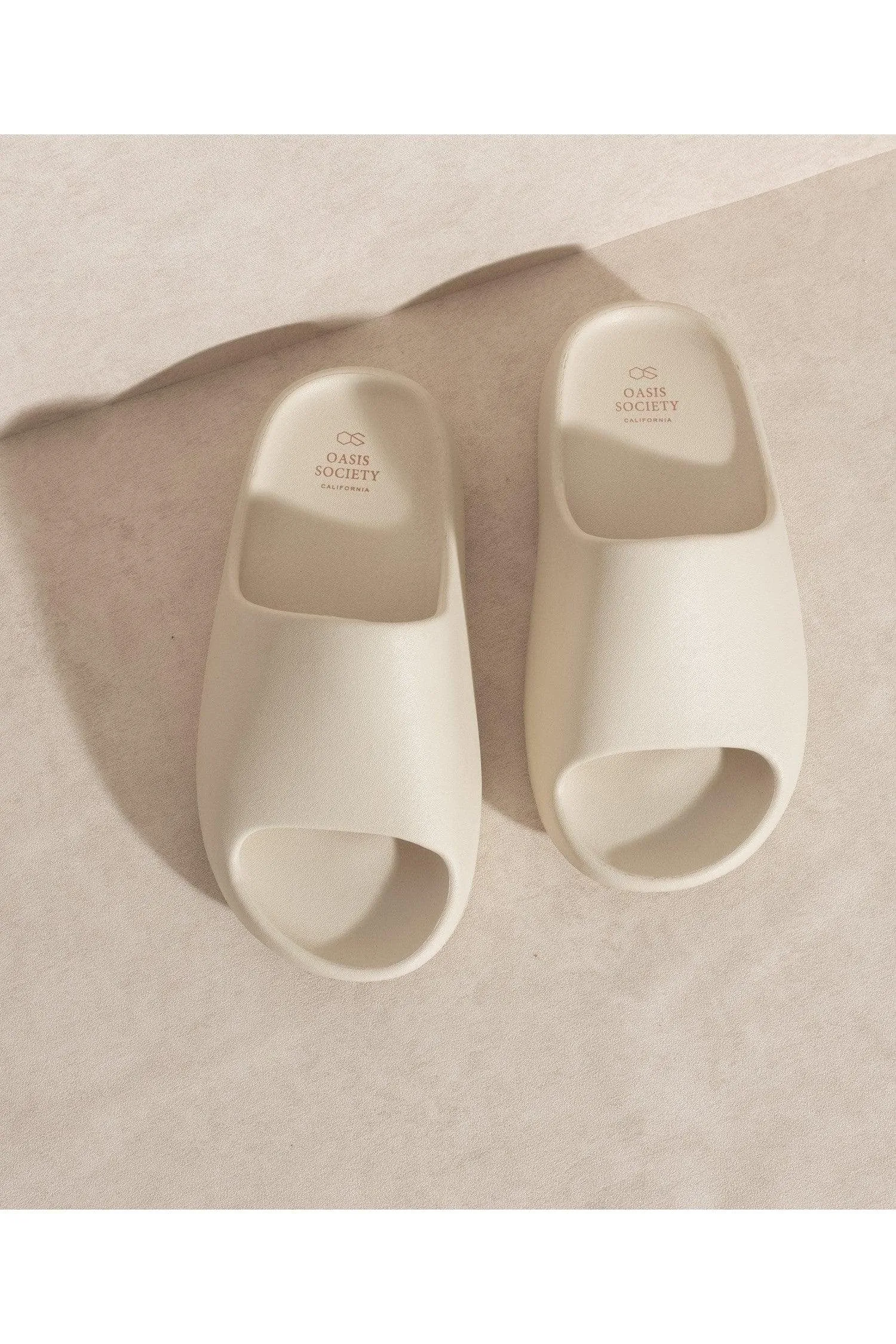 OASIS SOCIETY Wyatt Comfort Slides, Nude