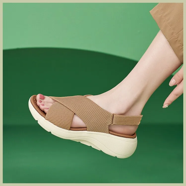 OCW Orthopedic Sandals For Women Bunions Beach Breathable Anti-slip Soles Back Strap Memory Foam