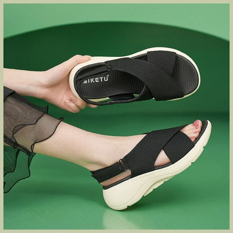 OCW Orthopedic Sandals For Women Bunions Beach Breathable Anti-slip Soles Back Strap Memory Foam