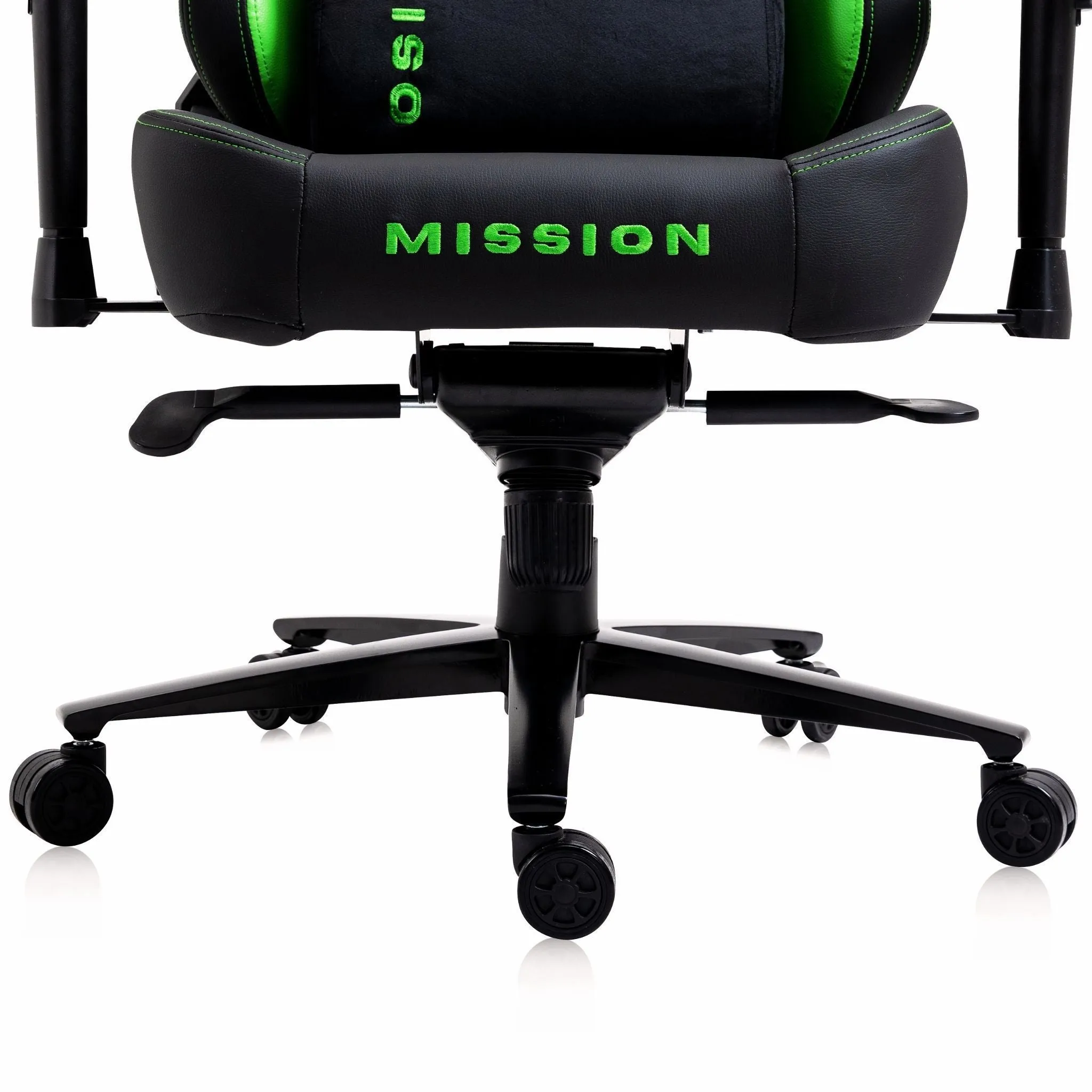 Osiris Series Gaming Chair With Massage Lumbar Pillow & 4D Armrest By HDCANADA - GREEN