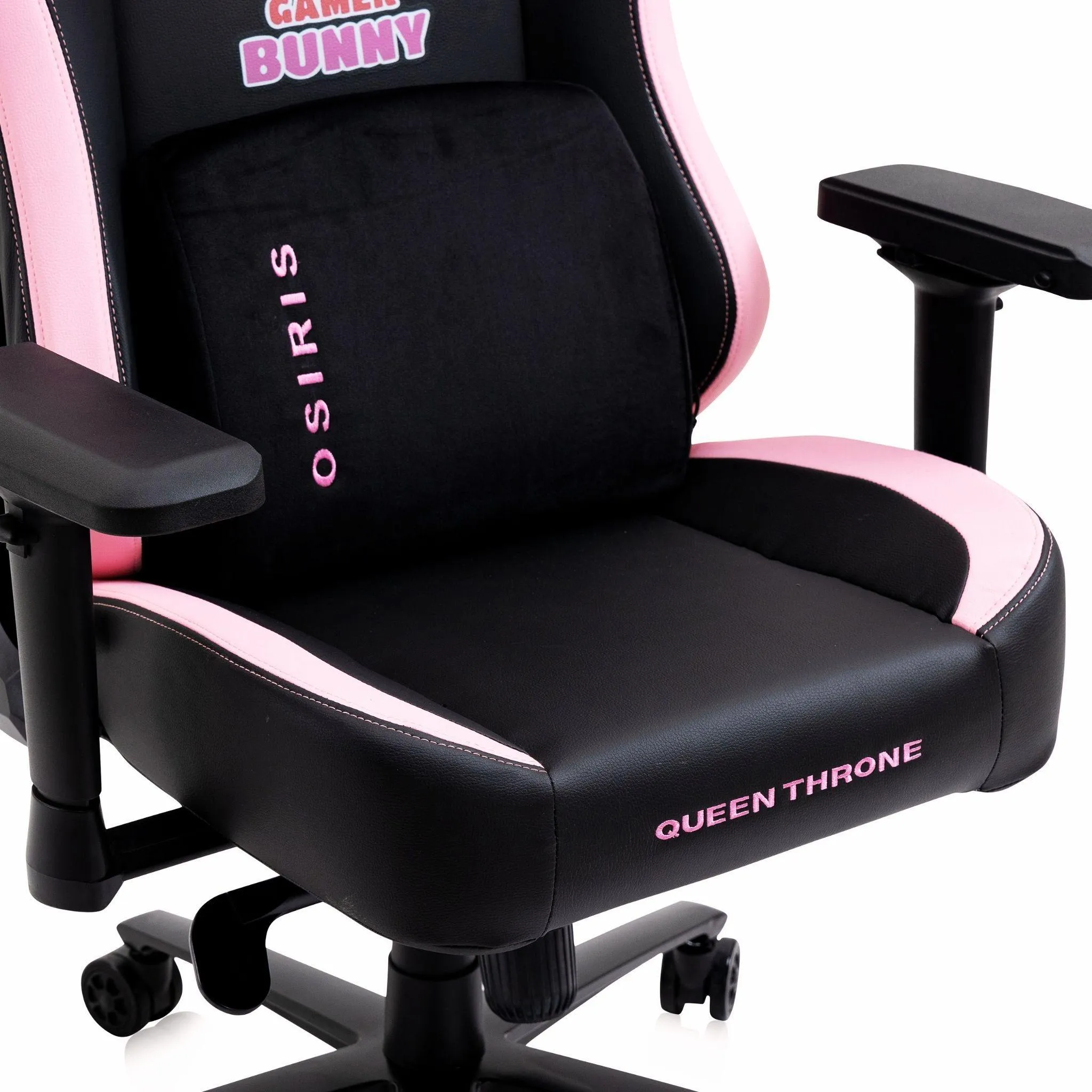 Osiris Series Gaming Chair With Massage Lumbar Pillow & 4D Armrest By HDCANADA - PINK