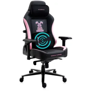 Osiris Series Gaming Chair With Massage Lumbar Pillow & 4D Armrest By HDCANADA - PINK
