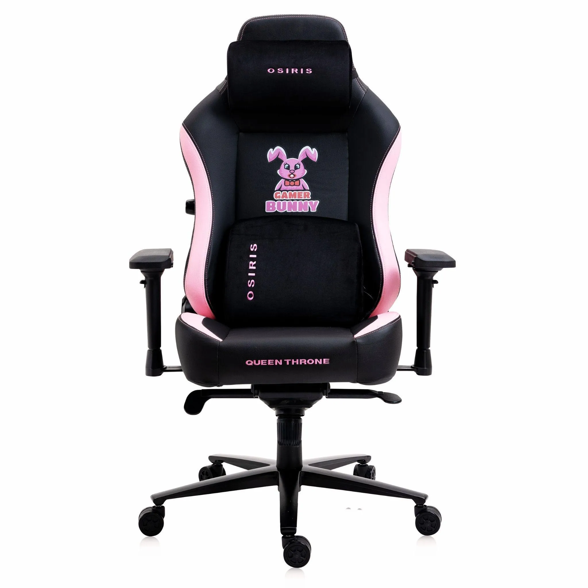 Osiris Series Gaming Chair With Massage Lumbar Pillow & 4D Armrest By HDCANADA - PINK