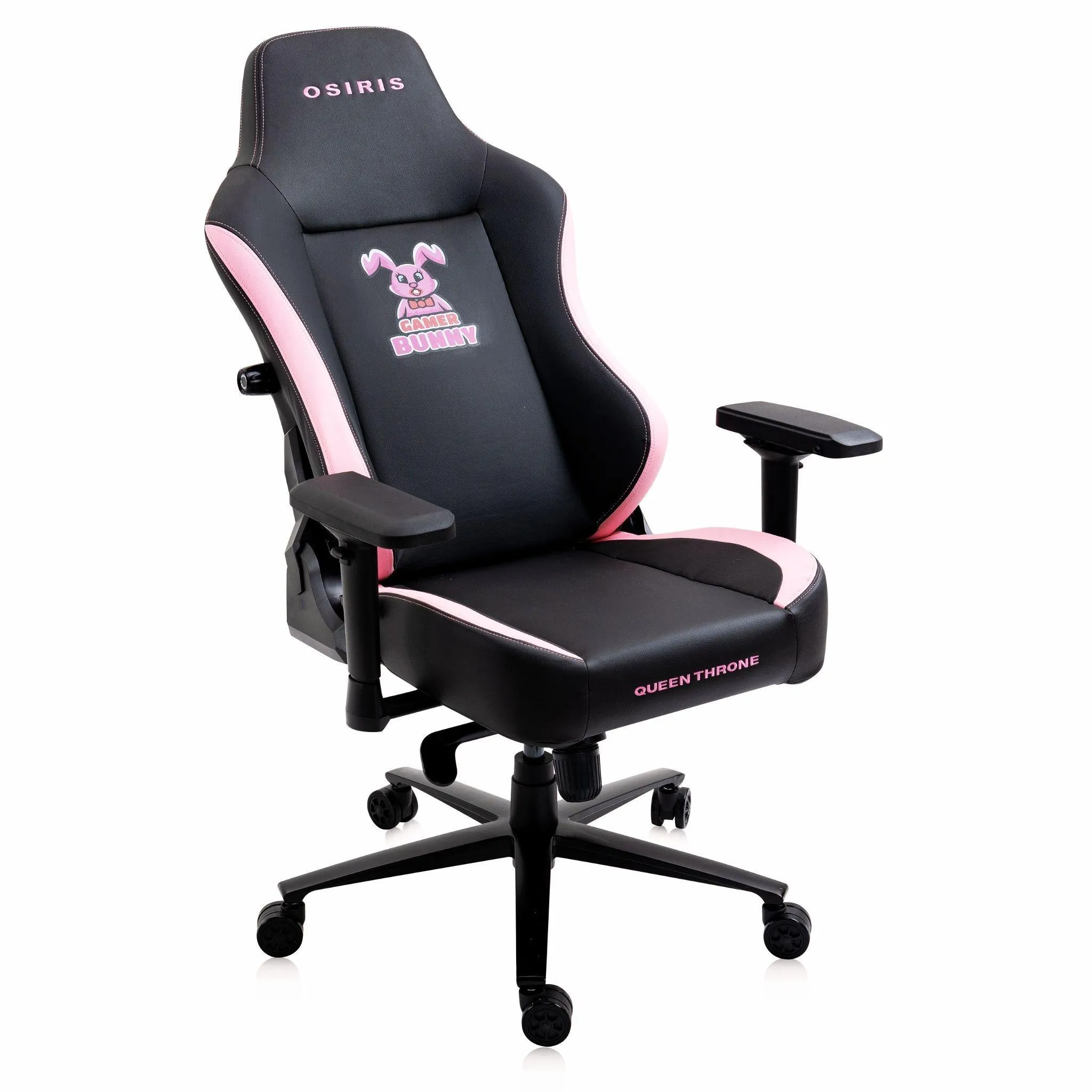 Osiris Series Gaming Chair With Massage Lumbar Pillow & 4D Armrest By HDCANADA - PINK