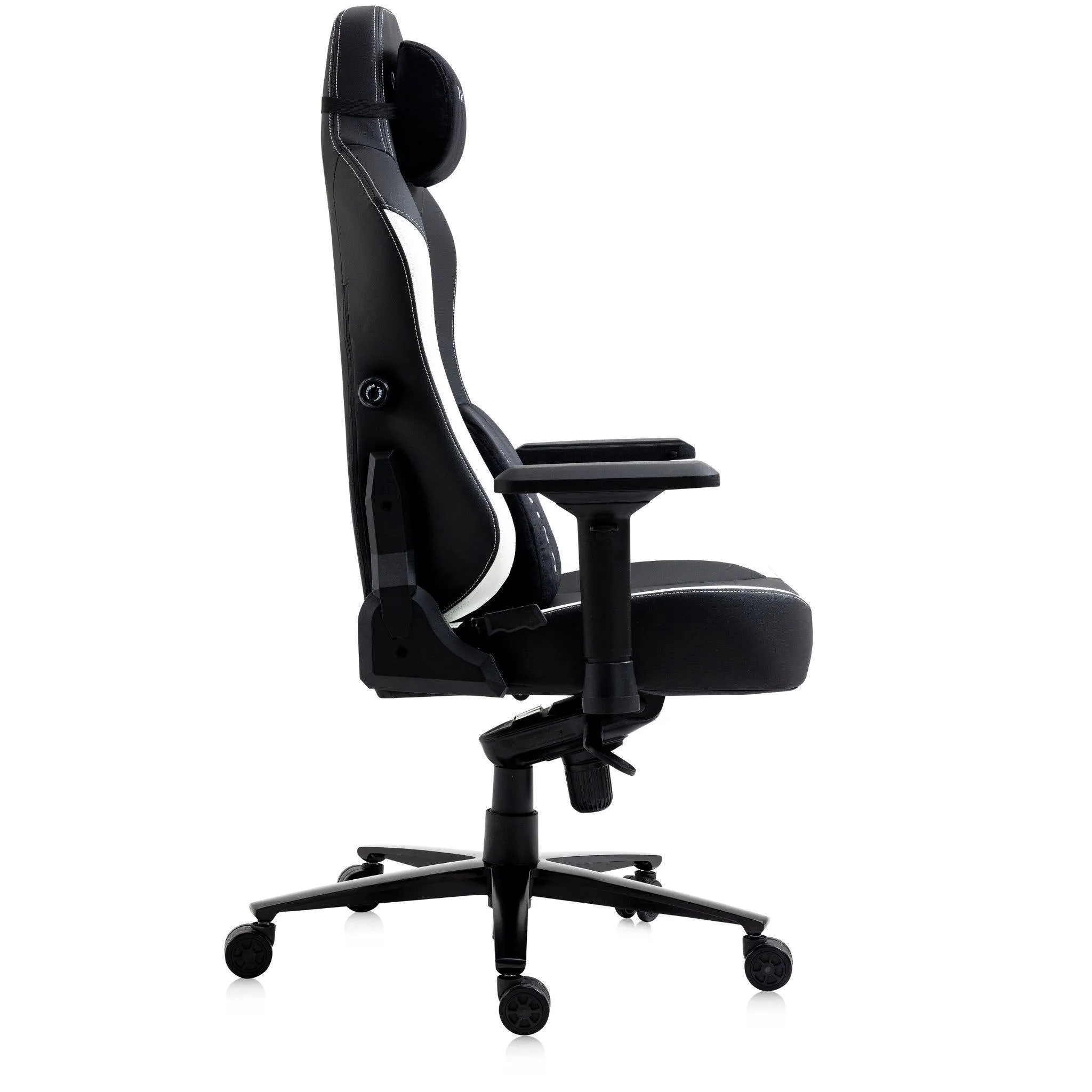 Osiris Series Gaming Chair With Massage Lumbar Pillow & 4D Armrest By HDCANADA - WHITE